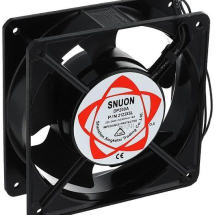 5 Inch AC Cooling Fan Metal Body Rotary Fan AC 220V 24W 0.15Amp Mini Fan 5 Inch AC Cooling Fan 5 Inch For Cooling 220V Fan 5 Inch Fan