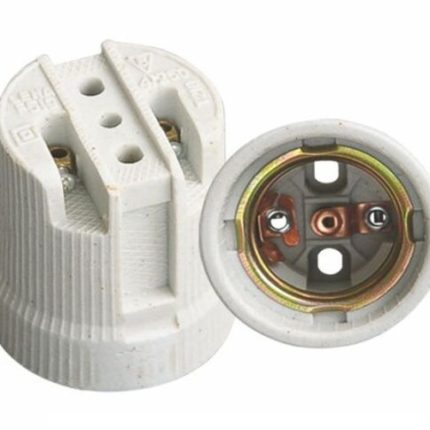 Ceramic Lamp Holder E27 - CERAMIC LAMP HOLDER / BULB HOLDER / CERAMIC BASE HOLDER FOR ELECTRICAL LIGHT BULB FITTINGS